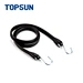 Rubber strip assembly
