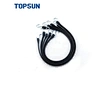 Rubber strip assembly